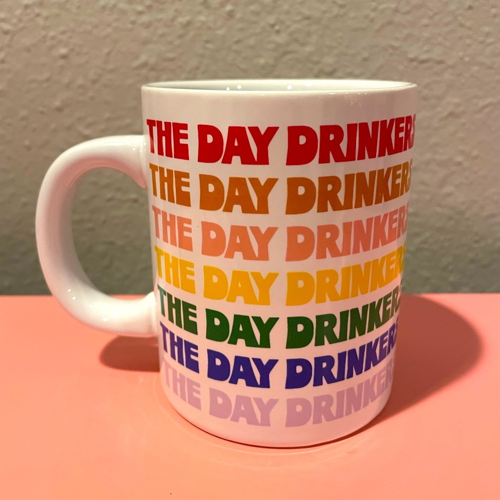 The Day Drinkers Ban.do Retro Mug